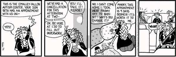 Clear Blue Water on Wednesday February 9, 2005 Comic Strip