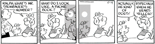 Drabble on Friday May 14, 2004 Comic Strip