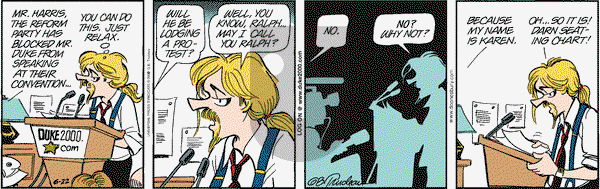 Doonesbury on Thursday June 22, 2000 Comic Strip