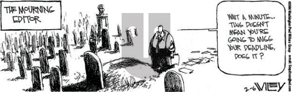 Non Sequitur on Tuesday February 6, 1996 Comic Strip