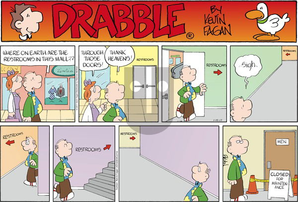 Drabble on Sunday January 15, 2017 Comic Strip