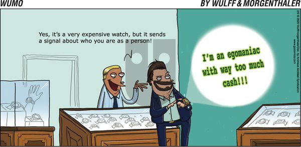 WuMo on Sunday February 9, 2020 Comic Strip