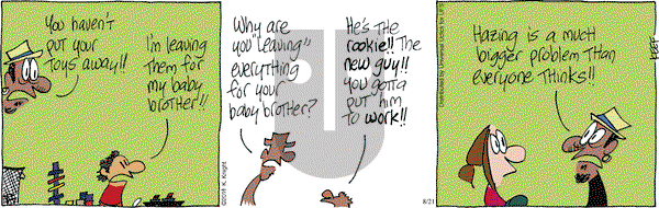 The Knight Life on Thursday August 21, 2014 Comic Strip