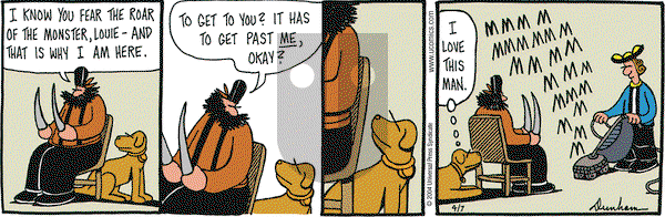 Overboard on Wednesday April 7, 2004 Comic Strip