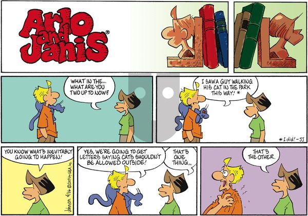 Arlo and Janis on Sunday April 26, 2009 Comic Strip