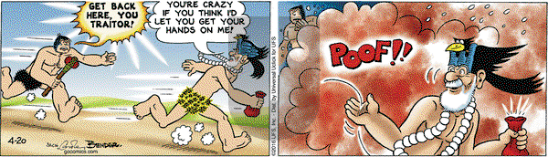 Alley Oop on Wednesday April 20, 2016 Comic Strip