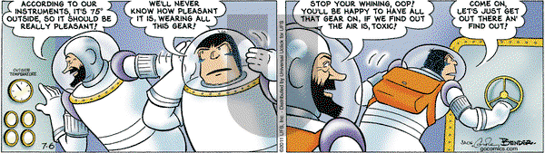 Alley Oop on Wednesday July 6, 2011 Comic Strip