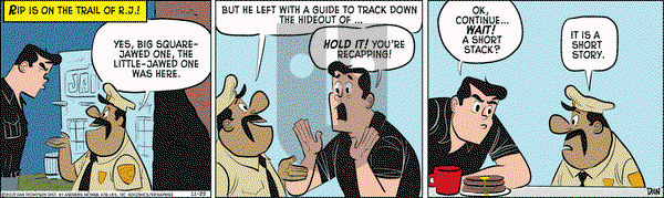 Rip Haywire on Friday November 22, 2019 Comic Strip