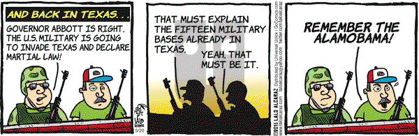 La Cucaracha on Wednesday May 20, 2015 Comic Strip