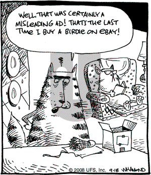 Reality Check on Thursday September 18, 2008 Comic Strip