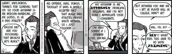 The Boondocks on Saturday April 19, 2014 Comic Strip