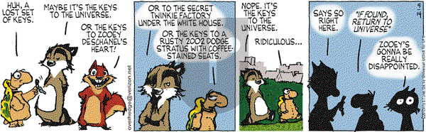 Over the Hedge on Monday May 14, 2012 Comic Strip