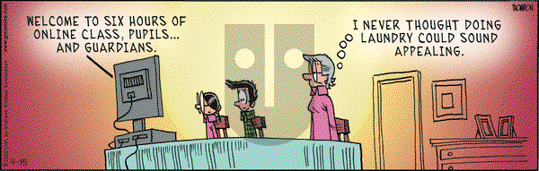 Grand Avenue on Tuesday September 15, 2020 Comic Strip