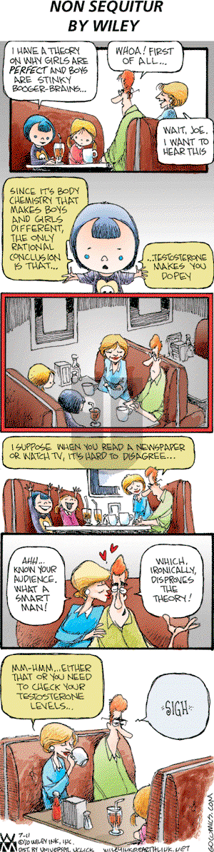 Non Sequitur on Sunday July 11, 2010 Comic Strip