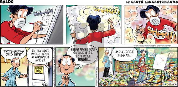 Baldo on Sunday November 24, 2013 Comic Strip