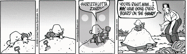 Rose is Rose on Wednesday April 9, 2008 Comic Strip