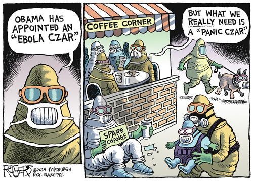 Rob Rogers on Sunday October 19, 2014 Comic Strip