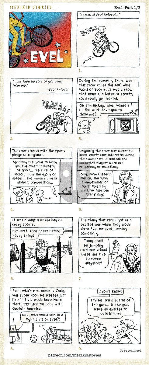 Mexikid Stories on Thursday March 30, 2023 Comic Strip