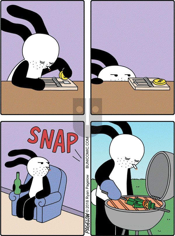 Buni on Monday March 12, 2018 Comic Strip