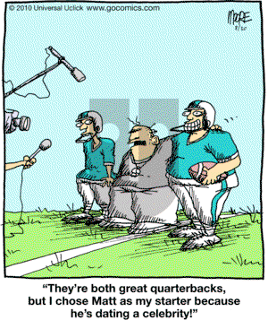 In the Bleachers - Monday August 30, 2010 Comic Strip