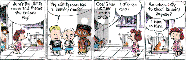 Cul de Sac on Tuesday August 7, 2018 Comic Strip