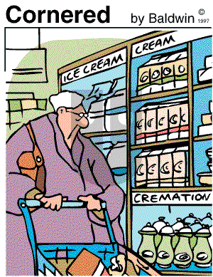 Cornered on Thursday September 18, 1997 Comic Strip