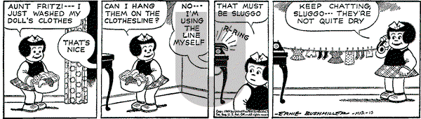 Nancy Classics on Tuesday April 8, 2025 Comic Strip