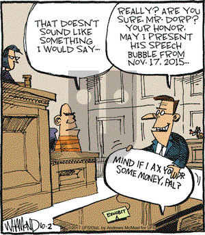 Reality Check on Monday October 2, 2017 Comic Strip