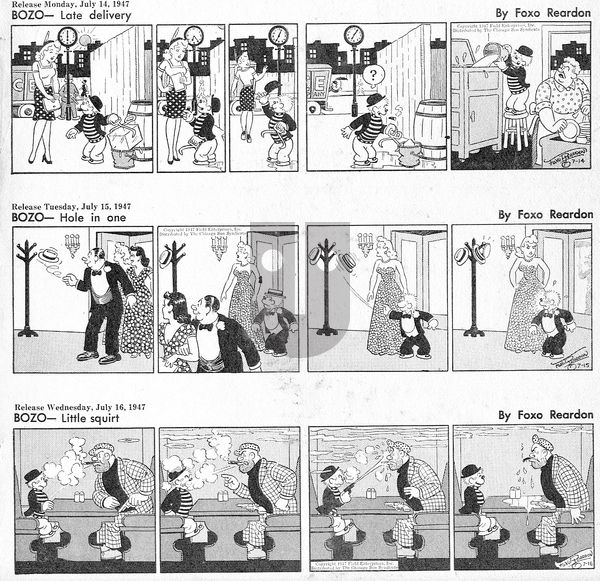 Bozo - Tuesday August 1, 2023 Comic Strip