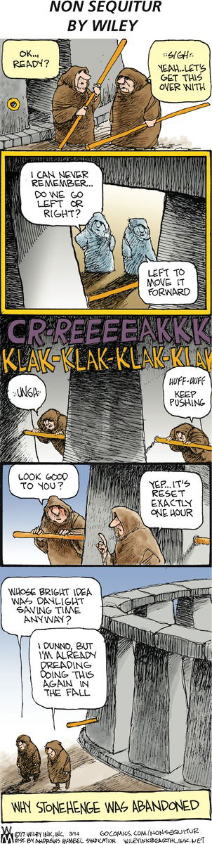 Non Sequitur - Sunday March 14, 2021 Comic Strip