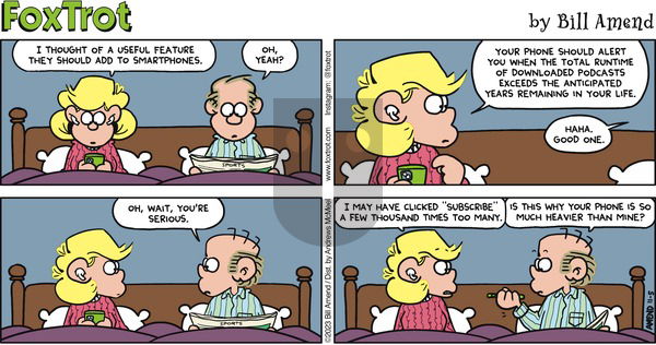 FoxTrot on Sunday November 5, 2023 Comic Strip