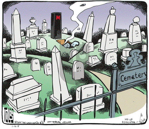 Tom Toles on Wednesday January 14, 2015 Comic Strip