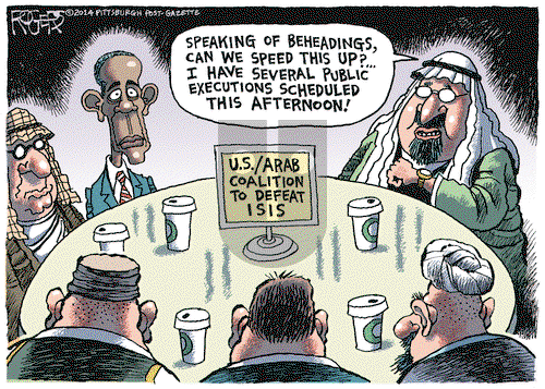 Rob Rogers on Thursday September 25, 2014 Comic Strip