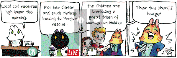 Breaking Cat News on Monday May 4, 2020 Comic Strip