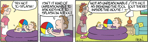 Drabble on Saturday June 7, 2014 Comic Strip