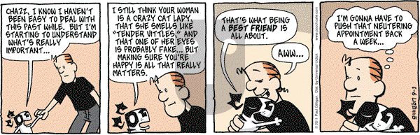 Pooch Cafe on Thursday September 1, 2011 Comic Strip