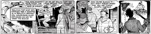 Alley Oop on Saturday May 6, 1939 Comic Strip