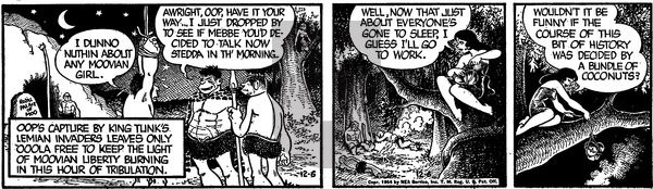 Alley Oop on Monday December 6, 1954 Comic Strip