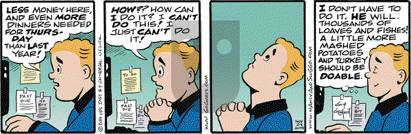Nancy on Monday November 24, 2014 Comic Strip