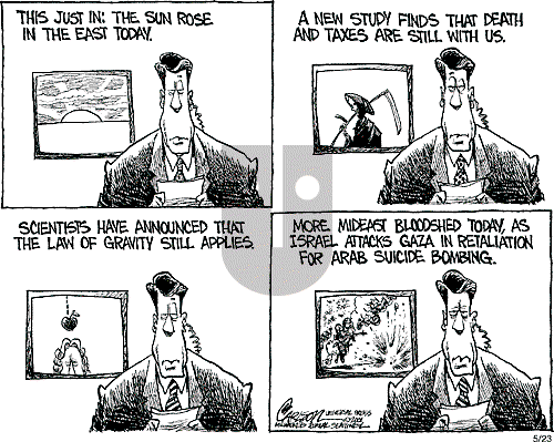 Stuart Carlson on Wednesday May 23, 2001 Comic Strip