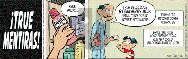 Baldo on Monday May 29, 2017 Comic Strip