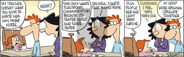 Baby Blues - Thursday March 29, 2012 Comic Strip