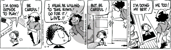Rose is Rose on Tuesday June 4, 1996 Comic Strip