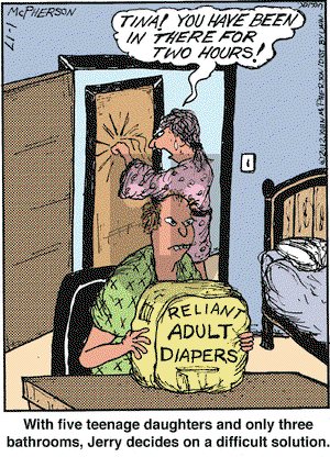 Close to Home on Tuesday January 17, 2012 Comic Strip