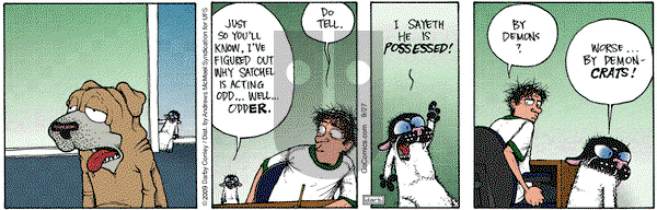 Get Fuzzy - Monday September 27, 2021 Comic Strip