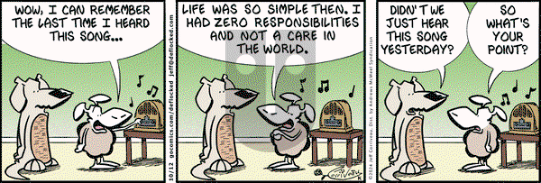 DeFlocked - Saturday October 12, 2024 Comic Strip
