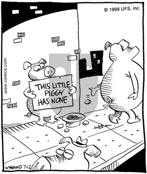 Reality Check on Monday July 12, 1999 Comic Strip