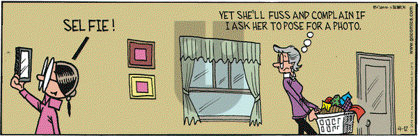 Grand Avenue on Saturday April 12, 2014 Comic Strip