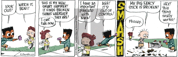 Cul de Sac on Wednesday May 25, 2016 Comic Strip