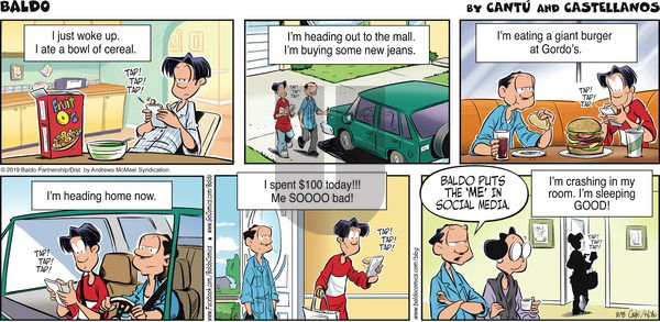 Baldo on Sunday September 15, 2019 Comic Strip